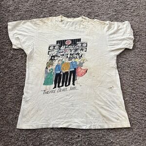 Vintage Grateful Dead T Tee Shirt Dark Star Trek 1986 Band Grail Thrasher